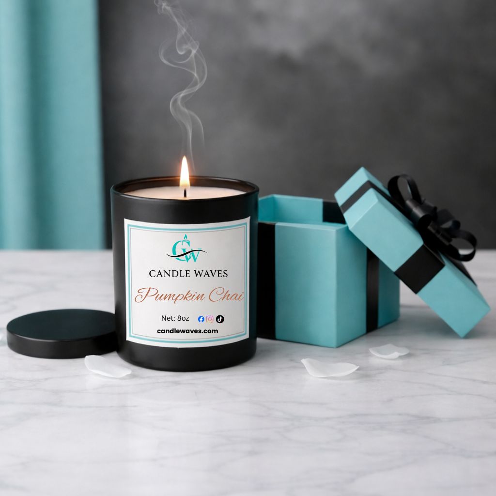 Candle Waves Pumpkin Chai Soy Candle