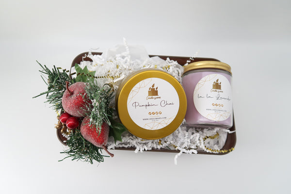 Candle Waves Gift Basket